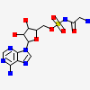 5'-O-(glycylsulfamoyl)adenosine