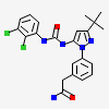 2-[3-(3-tert-butyl-5-{[(2,3-dichlorophenyl)carbamoyl]imino}-2,5-dihydro-1H-pyrazol-1-yl)phenyl]acetamide