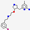 6-{[(3S,4S)-4-(2-{[2-(3-fluorophenyl)ethyl]amino}ethoxy)pyrrolidin-3-yl]methyl}-4-methylpyridin-2-amine