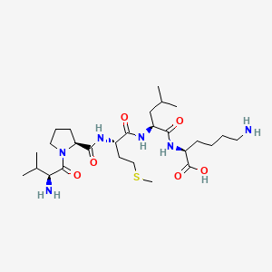 L-Lysine, L-valyl-L-prolyl-L-methionyl-L-leucyl-