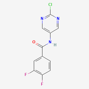 N-(2-Chloro-5-pyrimidinyl)-3,4-difl uorobenzamide