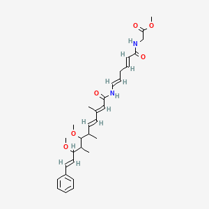 Methyl 2 2e 5e 6 2e 4e 10e 7 9 Dimethoxy 3 6 8 Trimethyl 11 Phenylundeca 2 4 10 Trienoyl Amino Hexa 2 5 Dienoyl Amino Acetate C31h42n2o6 Pubchem