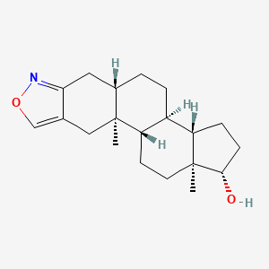 17-beta-hydroxy-androstano[3,2-c]isoxazole image