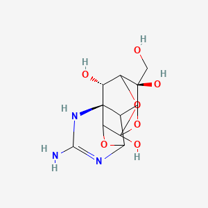 2s 4s 5r 7 Amino 2 Hydroxymethyl 10 13 15 Trioxa 6 8 Diazapentacyclo 7 4 1 13 12 05 11 05 14 Pentadec 7 Ene 2 4 12 Triol C11h15n3o7 Pubchem