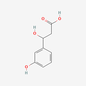 3 3 Hydroxyphenyl 3 Hydroxypropanoic Acid C9h10o4 Pubchem