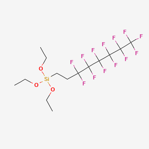 Triethoxy(3,3,4,4,5,5,6,6,7,7,8,8,8-tridecafluorooctyl)silane