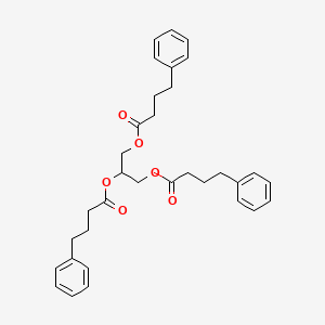 Glycerol phenylbutyrate | C33H38O6 - PubChem
