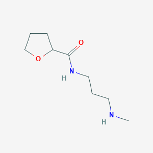 N-[3-(Methylamino)propyl]oxolane-2-carboxamide