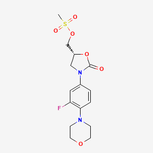 R)-(3-(3-Fluoro-4-morpholinophenyl)-2-oxooxazolidin-5-yl)methyl