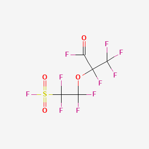 5-Fluorosulfonylperfluoro(2-methyl-3-oxapentanoyl) fluoride