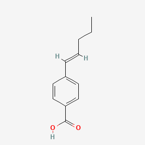 4-(Pent-1-en-1-yl)benzoic acid