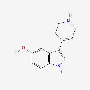 1H-Indole, 5-methoxy-3-(1,2,3,6-tetrahydro-4-pyridinyl)-