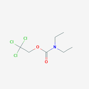 2,2,2-trichloroethyl N,N-diethylcarbamate | C7H12Cl3NO2 | CID 10966873 ...