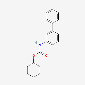 N-[1,1'-Biphenyl]-3-yl-carbamic acid cyclohexyl ester