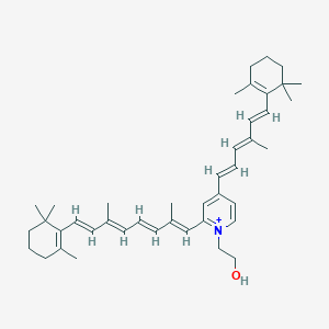 N-retinylidene-N-retinylethanolamine | C42H58NO+ - PubChem