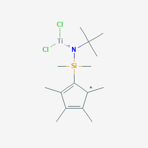 Dimethylsilylene(t-butylamido)(tetramethylcyclopentadienyl)titanium dichloride