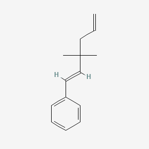 1 Phenyl 33 Dimethyl 15 Hexadiene C14h18 Pubchem