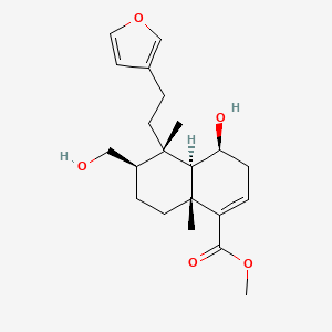 Divinatorin B | C21H30O5 | CID 11057551 - PubChem