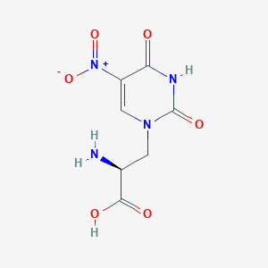 3 5 Nitro 2 4 Dioxo 3 4 Dihydropyrimidin 1 2h Yl L Alanine C7h8n4o6 Pubchem