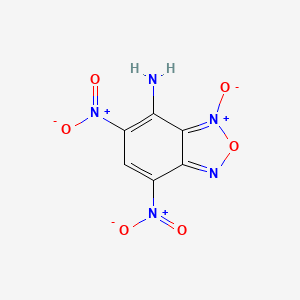7-Amino-4,6-dinitrobenzofuroxan | C6H3N5O6 | CID 11128433 - PubChem
