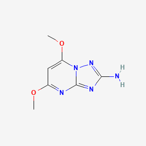 5,7-Dimethoxy-[1,2,4]triazolo[1,5-a]pyrimidin-2-amine | C7H9N5O2 | CID ...