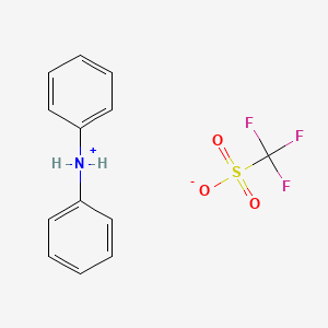 Diphenylammonium Trifluoromethanesulfonate | C13H12F3NO3S | CID ...