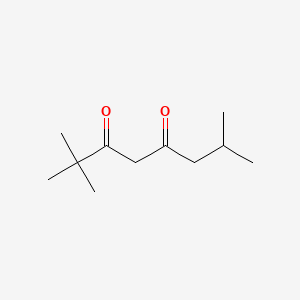 2,2,7-Trimethyloctane-3,5-dione