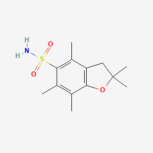 2,2,4,6,7-Pentamethyl-2,3-dihydrobenzofuran-5-sulfonamide