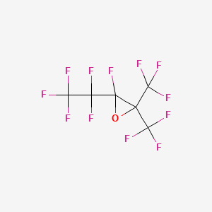 3,3-Bis(trifluoromethyl)-2-fluoro-2-(pentafluoroethyl)oxirane