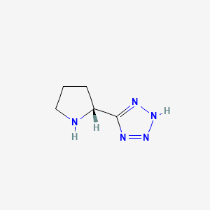 R 5 Pyrrolidin 2 Yl 1h Tetrazole C5h9n5 Pubchem