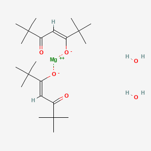 Bis(2,2,6,6-tetramethyl-3,5-heptanedionato)magnesium dihydrate