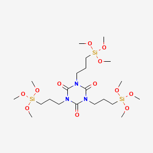 1,3,5-Triazine-2,4,6(1H,3H,5H)-trione, 1,3,5-tris[3-(trimethoxysilyl)propyl]-