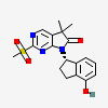 an image of a chemical structure CID 117856554