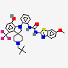 an image of a chemical structure CID 118130557