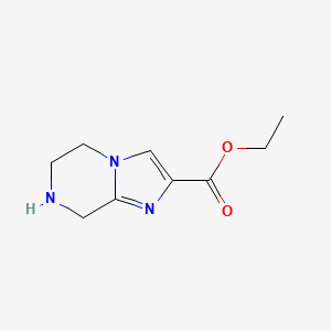 Ethyl5,6,7,8-tetrahydroimidazo[1,2-a]pyrazine-2-carboxylate