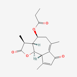 (3aR,4S,9aS,9bR)-3,6,9-trimethyl-2,7-dioxo-2,3,3a,4,5,7,9a,9b ...