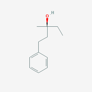 (s)-3-Methyl-1-phenyl-3-pentanol | C12H18O | CID 11953684 - PubChem