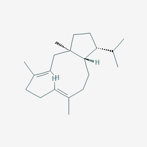 (1R,3aR,5E,9E,12aS)-3a,6,10-trimethyl-1-propan-2-yl-2,3,4,7,8,11,12,12a ...