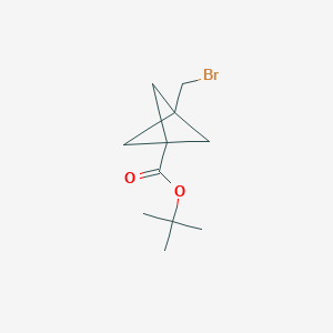 tert-butyl 3-(bromomethyl)bicyclo[1.1.1]pentane-1-carboxylate