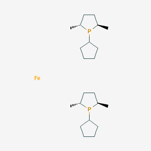 (+)-1,1'-Bis[(2R,5R)-2,5-dimethylphospholano]ferrocene