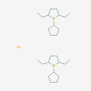 1,1'-Bis[(2S,5S)-2,5-diethyl-1-phospholanyl]ferrocene