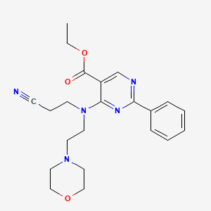 beta-Methyl fentanyl (N-phenyl-N-(1-(2phenylpropyl)piperidin-4-yl)propionamide; also known as -beta-methyl fentanyl) image