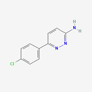 6-(4-Chlorophenyl)pyridazin-3-amine