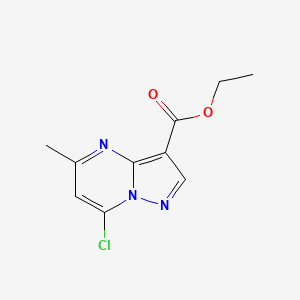 Ethyl 7-chloro-5-methylpyrazolo[1,5-a]pyrimidine-3-carboxylate
