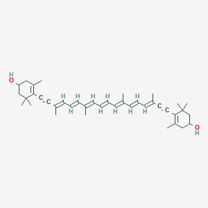 4 3e 5e 7e 9e 11e 13e 15e 18 4 Hydroxy 2 6 6 Trimethylcyclohex 1 En 1 Yl 3 7 12 16 Tetramethyloctadeca 3 5 7 9 11 13 15 Heptaen 1 17 Diyn 1 Yl 3 5 5 Trimethylcyclohex 3 En 1 Ol C40h52o2 Pubchem