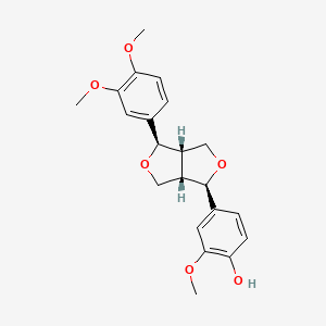 O-Methylpinoresinol | C21H24O6 | CID 12314161 - PubChem