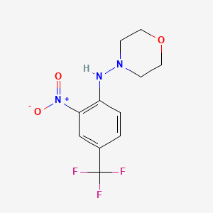 4-Morpholinamine, N-[2-nitro-4-(trifluoromethyl)phenyl]-