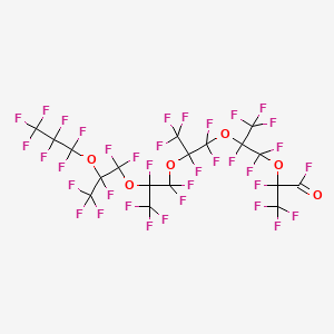 Perfluoro-2,5,8,11,14-pentamethyl-3,6,9,12,15-pentaoxaoctadecanoyl fluoride