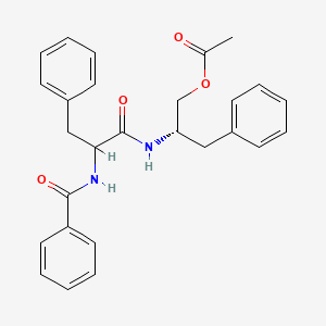 	N-Benzoyl-phe-phe-ol-acetate