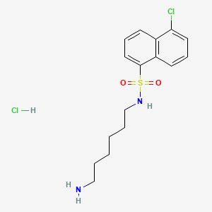 	N-(6-Aminohexyl)-5-chloro-1-naphthalenesulfonamidehydrochloride